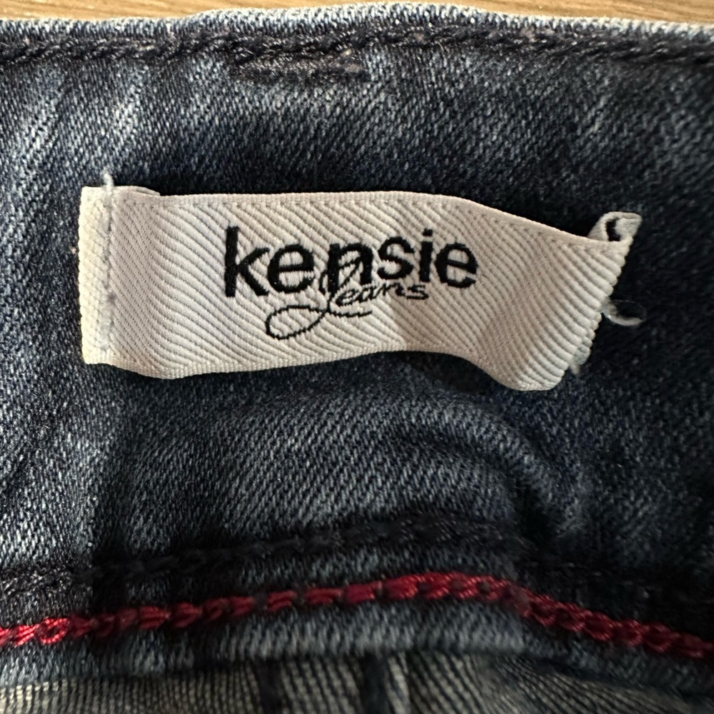 Kensie Women's Blue Jeans - Picture 3 of 4
